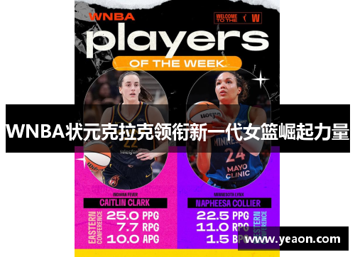 WNBA状元克拉克领衔新一代女篮崛起力量