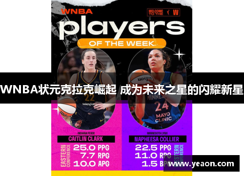 WNBA状元克拉克崛起 成为未来之星的闪耀新星